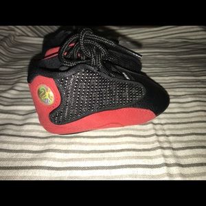 Black and red Jordan’s